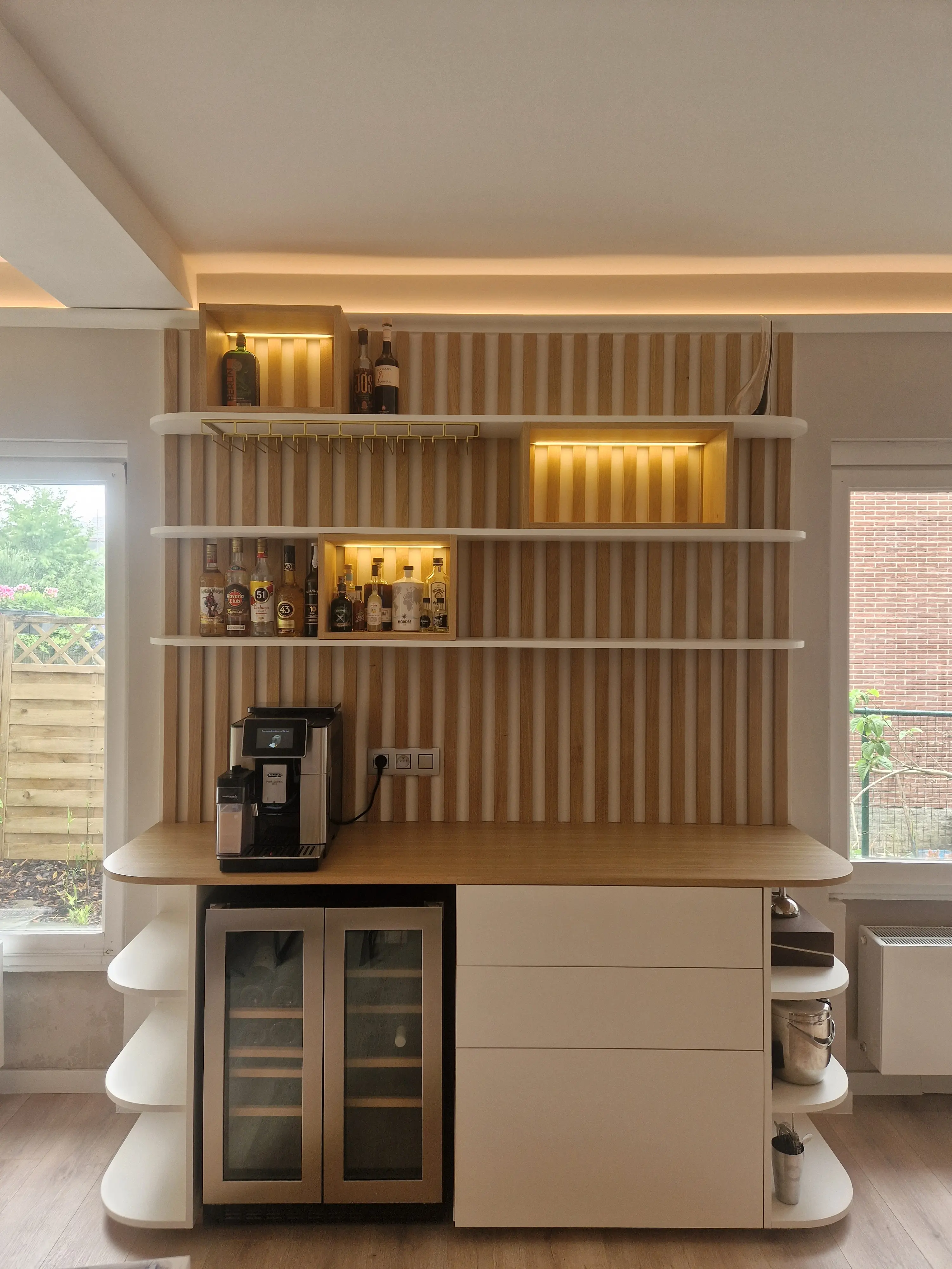 Meuble bar conceptuel